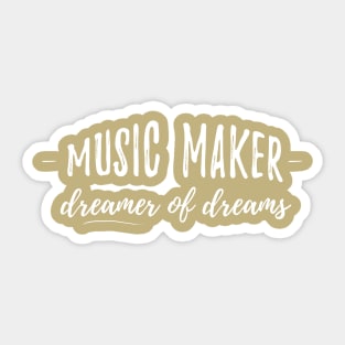 Music Maker Sticker